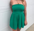 Tube Top Romper