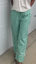 Striped Wide Leg Pants